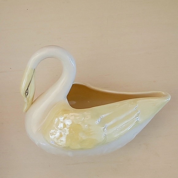 Belleek Accents Swan Belleek Ireland 35 Tall Hand Painted Porcelain